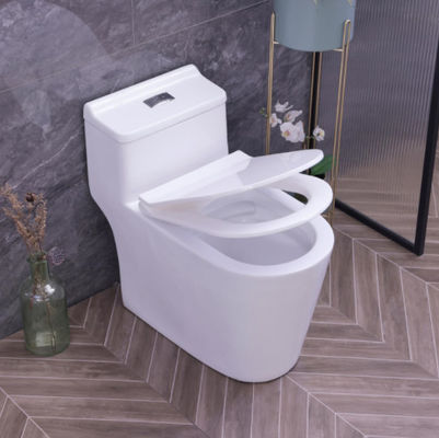 Economic Toilets SWS9286 Cheap Price Siphonic One piece Toilets S trap with PP Soft Closed Seat Cover