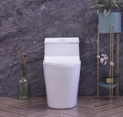 Economic Toilets SWS9286 Cheap Price Siphonic One piece Toilets S trap with PP Soft Closed Seat Cover