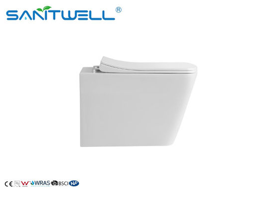 SWM9310 Commercial Washdown Rimless Toilet With UF Seat Cover Wall Hung Toilet