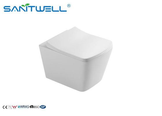 SWM9310 Commercial Washdown Rimless Toilet With UF Seat Cover Wall Hung Toilet