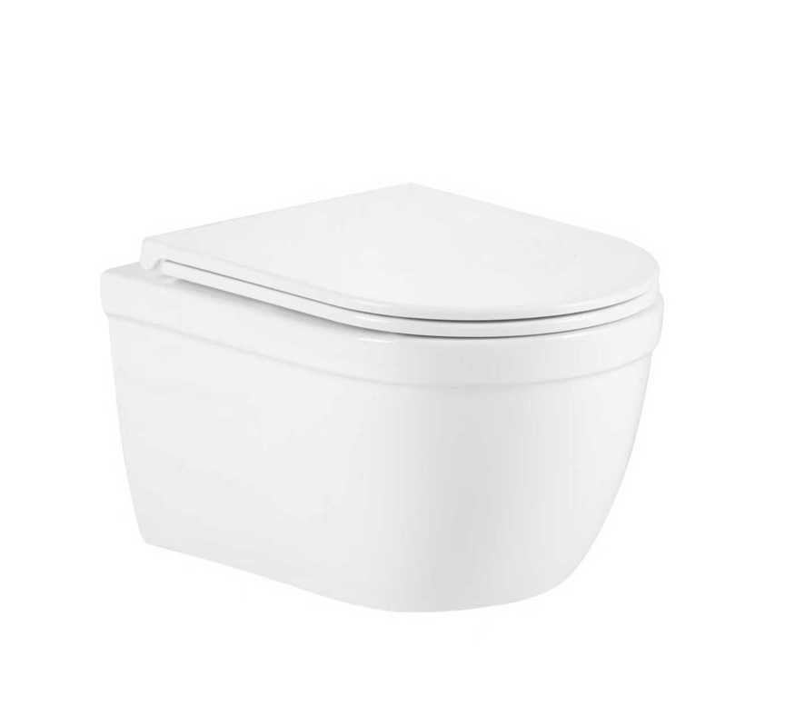 Modern Sanitary Ware Washdown Tornado Flush Ceramic Bathroom Wall Hung Floating Toilet